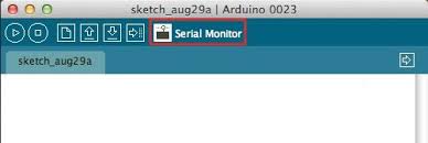 Spuštění Serial Monitoru